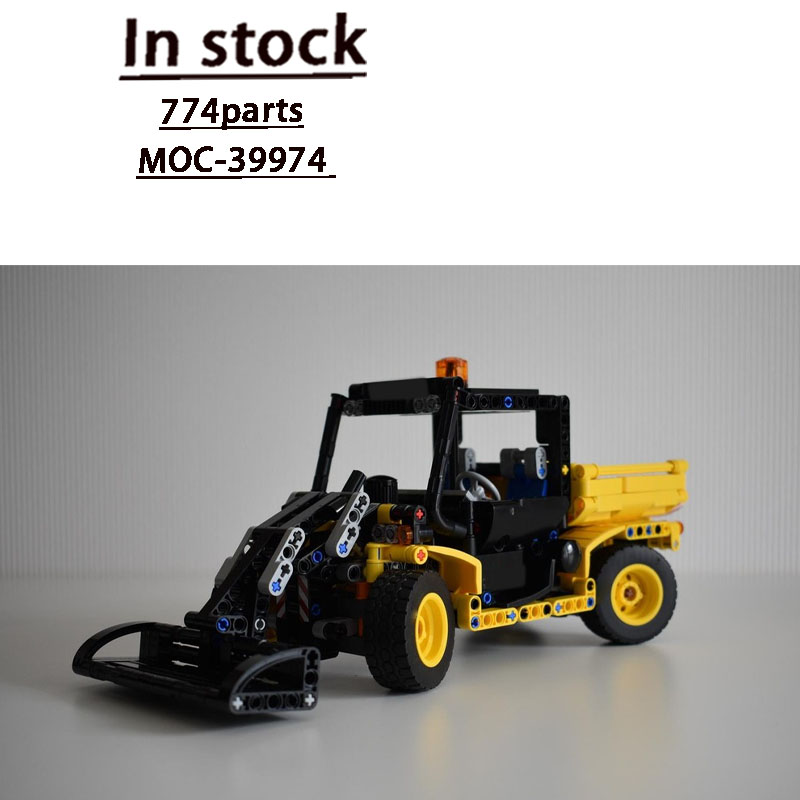 Farming Agriculture Model - MOC-39974 Model Blok Bangunan Trailer Traktor