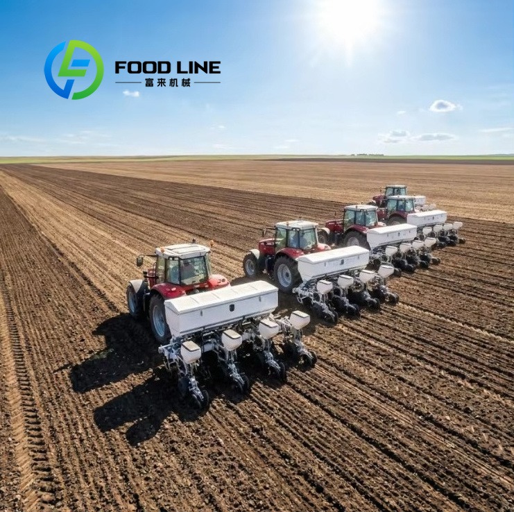 Farming Agriculture Model - Mesin Penyemai yang Dipasang pada Traktor,