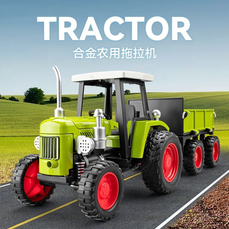Mainan Traktor Pertanian Alloy - Agriculture Farming For Kids ulasan dan harga
