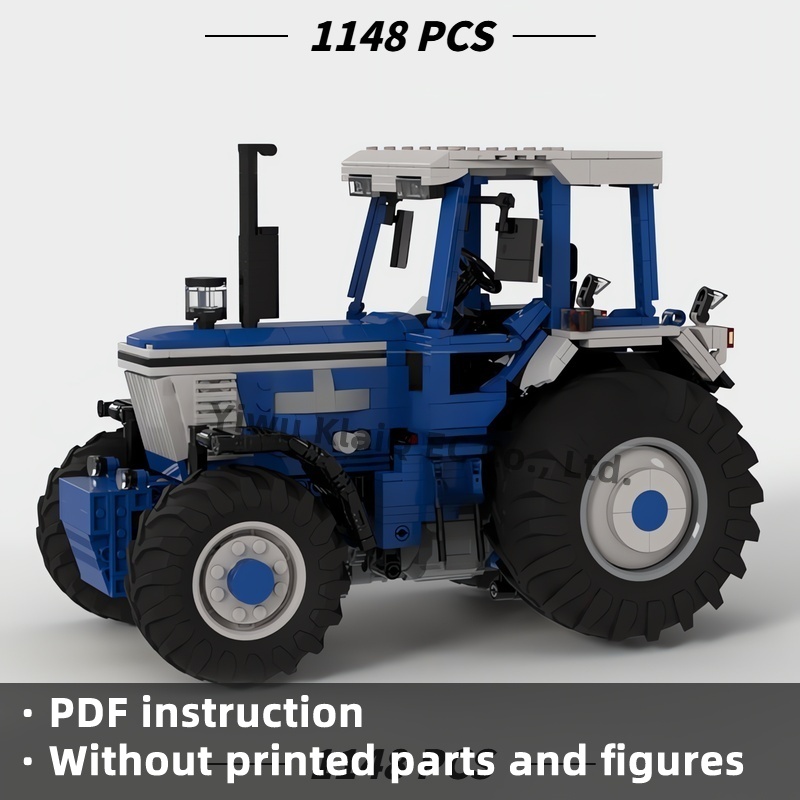 1148 Buah Balok Bangunan Model - Farming Agriculture Model ulasan dan harga