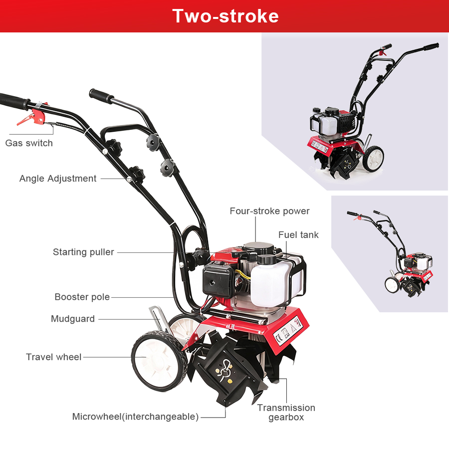 Mesin Pengolah Tanah Mini Tung - Agriculture Farming Equipments ulasan dan harga