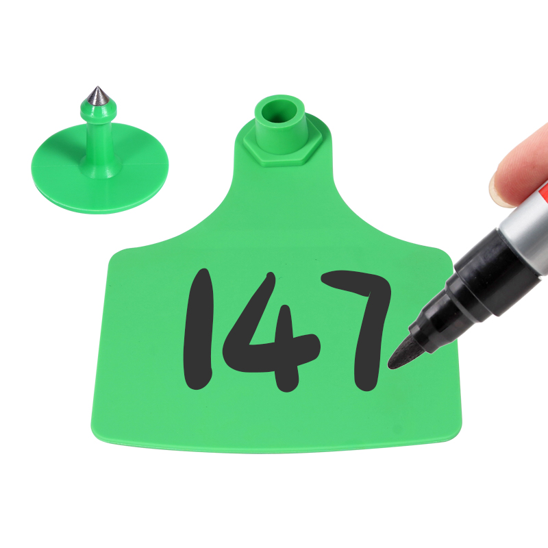 100Pcs Label Telinga Sapi Ukur - Livestock Ear Tag ulasan dan harga