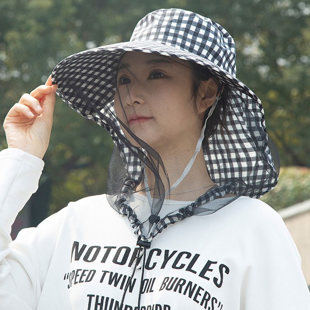 Topi Anti Nyamuk Printing Bee, - Agriculture Farming Hats ulasan dan harga