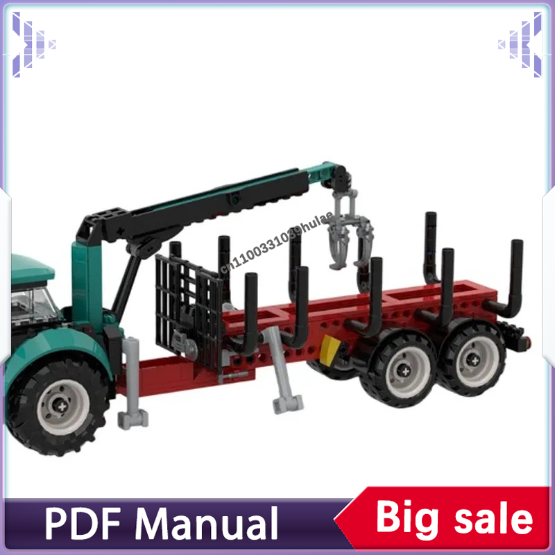 Set Bangunan MOC Traktor Kota, - Farming Agriculture Model ulasan dan harga