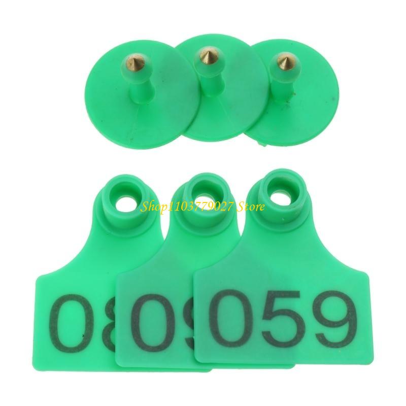 C4DF 001-100 Nomor Tag Plastik - Livestock Ear Tag ulasan dan harga