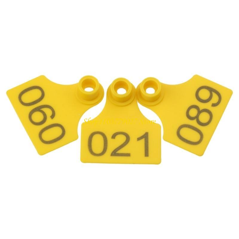 C4DF 001-100 Nomor Tag Plastik - Livestock Ear Tag ulasan dan harga