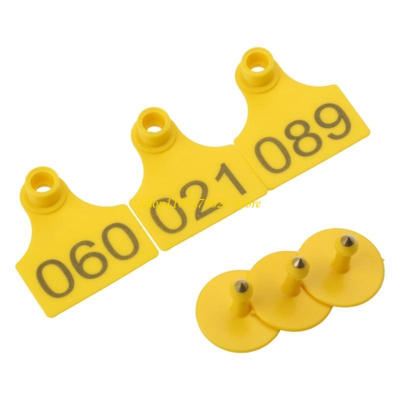 C4DF 001-100 Nomor Tag Plastik - Livestock Ear Tag ulasan dan harga