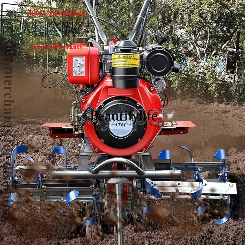 Mesin Pengolah Tanah Mini Rota - Farming Agriculture Machine ulasan dan harga